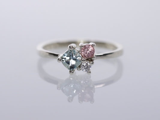 SERENDIPITY Pastel Cluster Ring