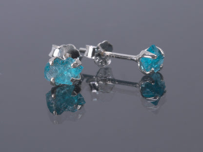 ARTEFACT Paraiba Apatite Stud Earrings