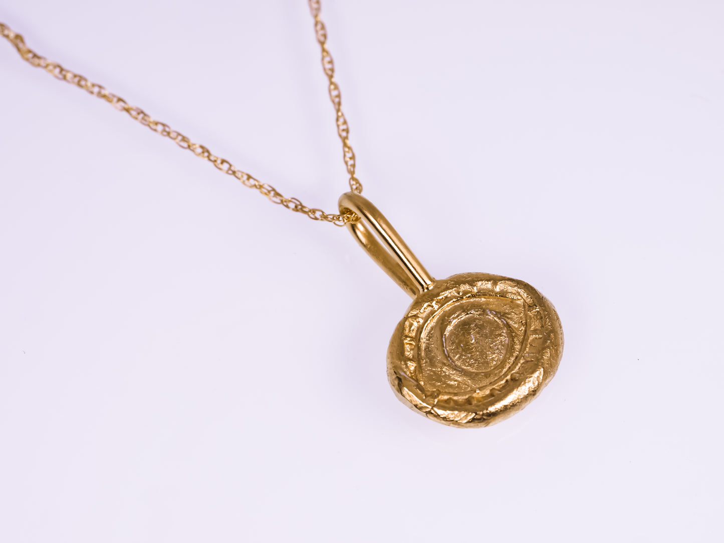 EVIL EYE Talisman Necklace - 22k Gold Vermeil