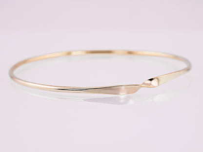 Hybrid MOBIUS Bangle - 9k Gold