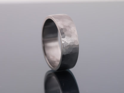 TANTALUM Hammered Ring