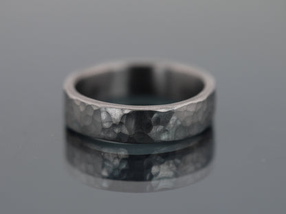 TANTALUM Hammered Ring