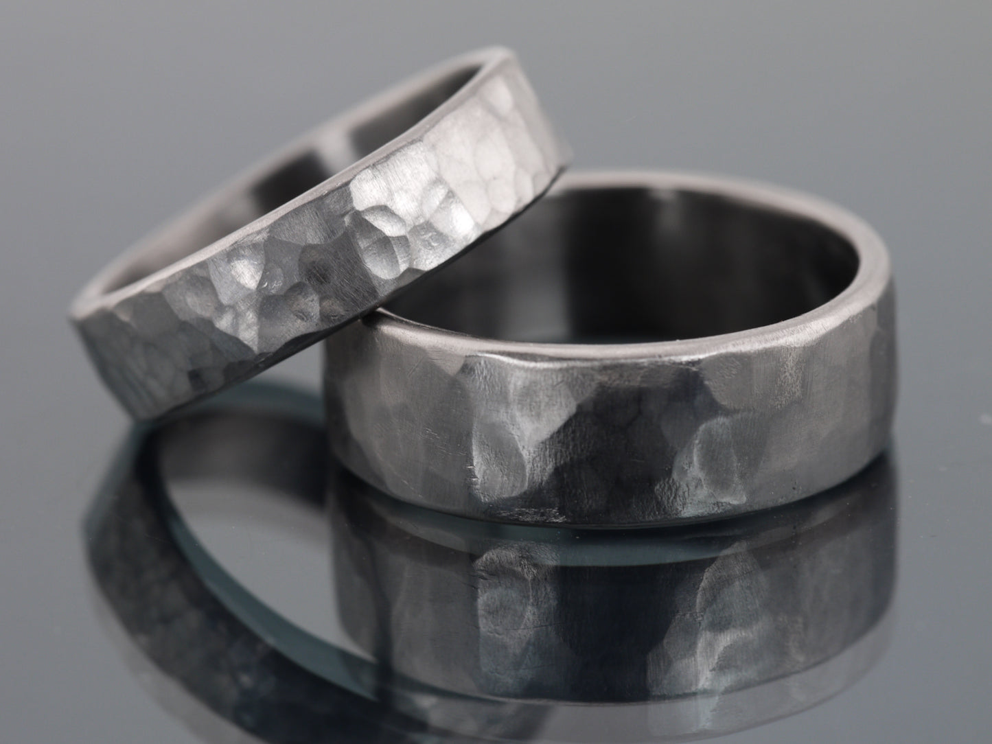 TANTALUM Hammered Ring