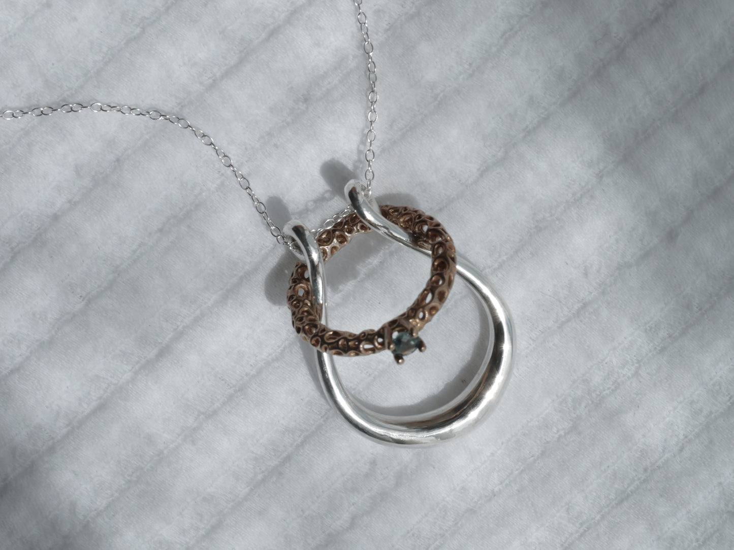 MEDEA Ring Holder Necklace