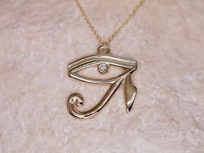 EYE OF HORUS Necklace - Diamond