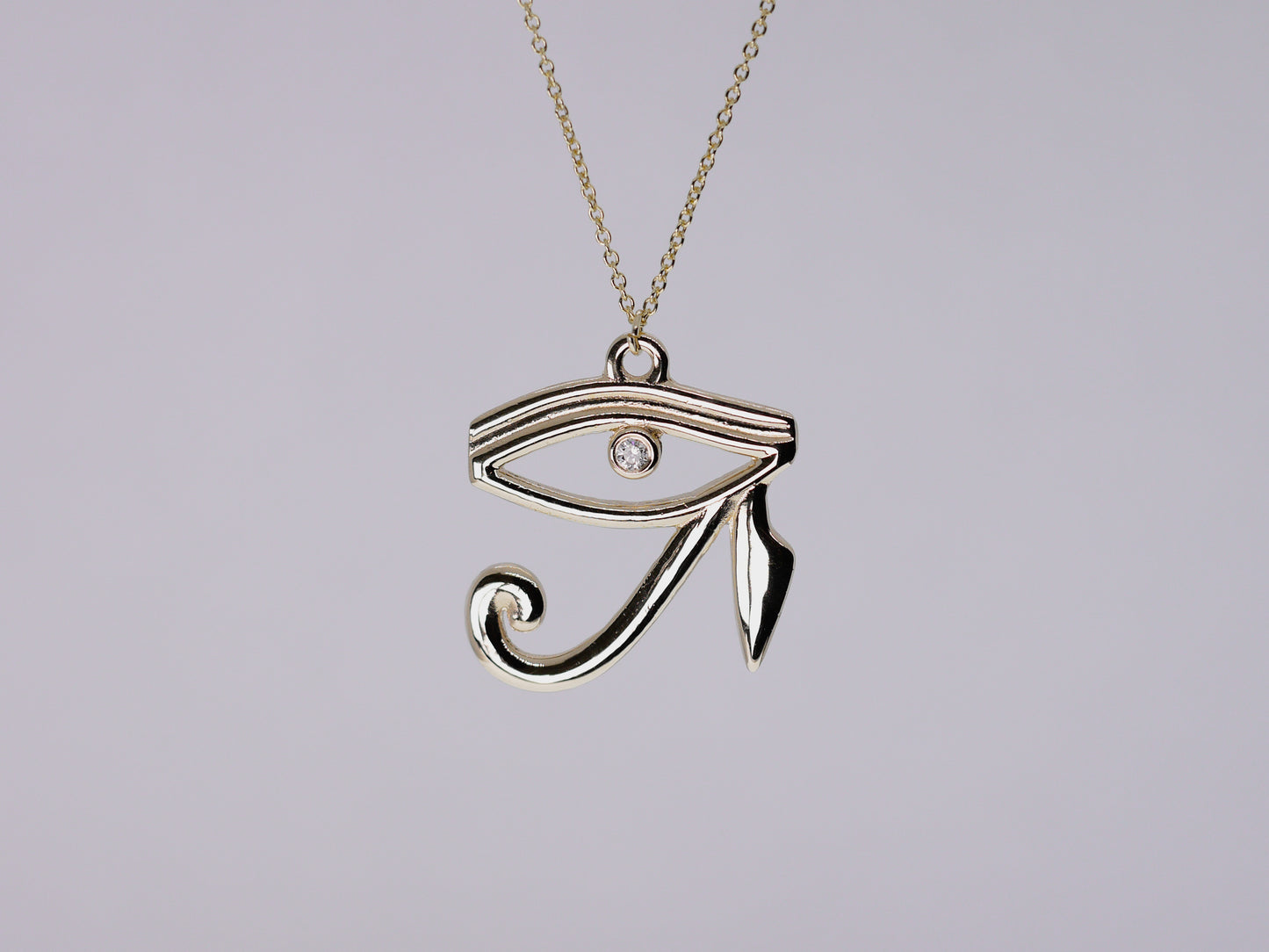 EYE OF HORUS Necklace - Diamond