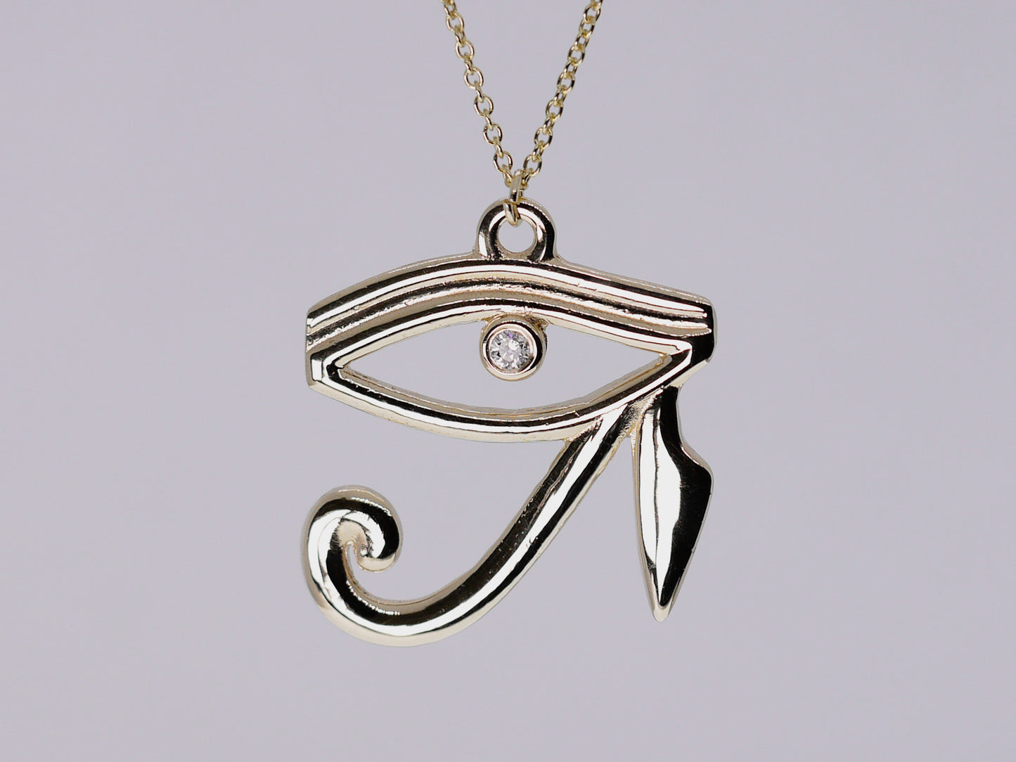 EYE OF HORUS Necklace - Diamond