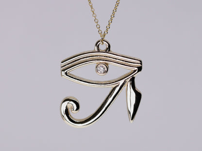 EYE OF HORUS Necklace - Diamond