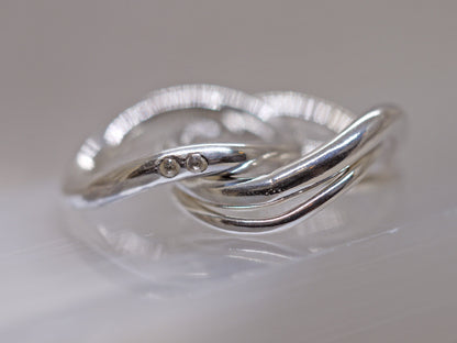 KYMA Solo Wave Ring - Chunky 3mm