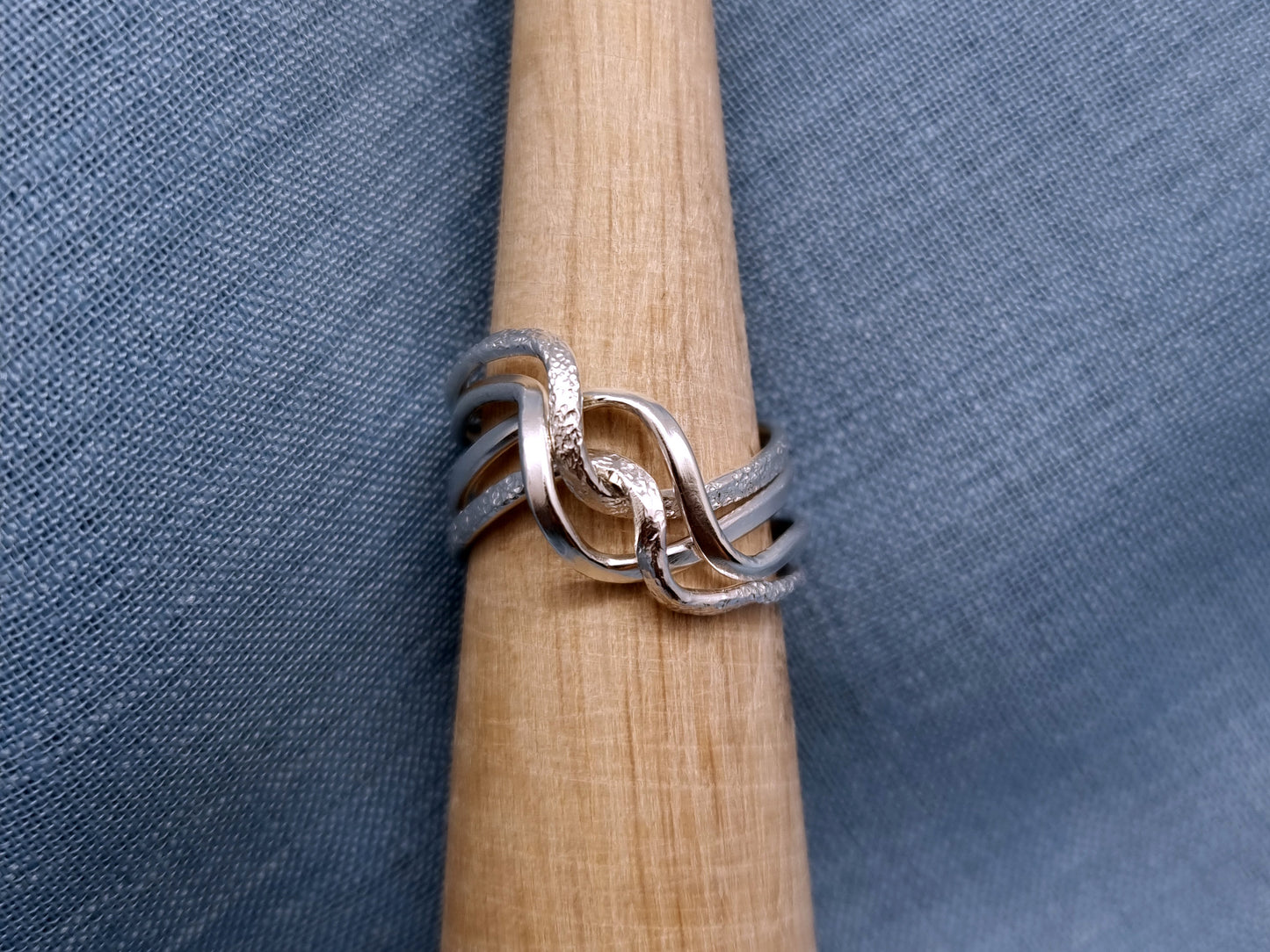 ENTANGLED Puzzle Ring - Sterling Silver