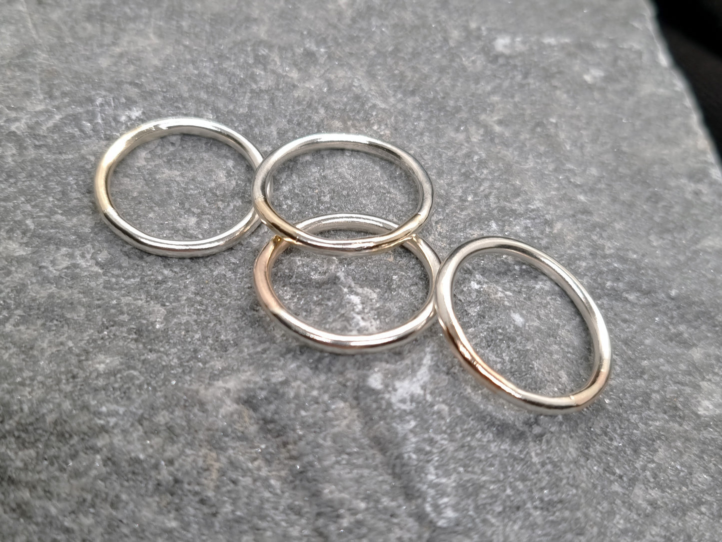 AMALGAM - Quarter Polished Ring