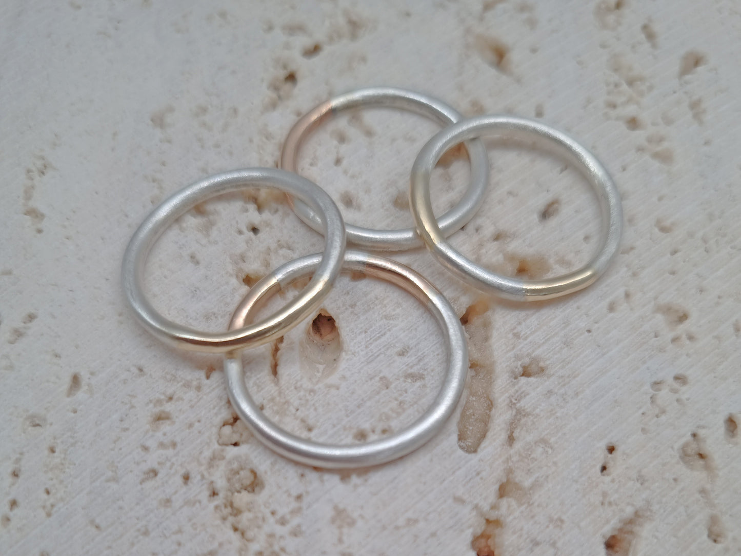 AMALGAM - Quarter Matte Ring