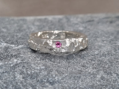 INTUS Terra Ring - Pink Sapphire