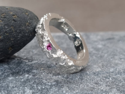 INTUS Terra Ring - Pink Sapphire