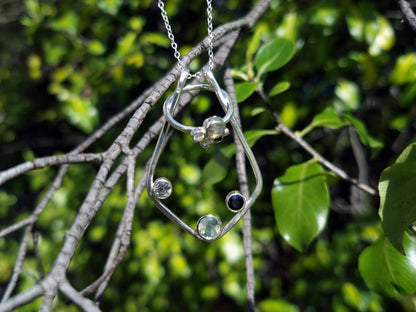 KAI Ring Holder Necklace - Forest Edition