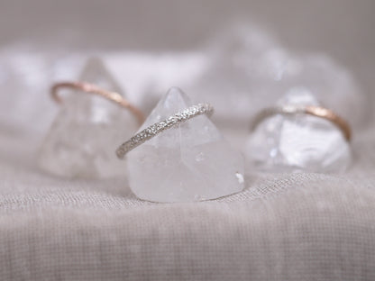 SANDSTONE Ring - Sterling Silver